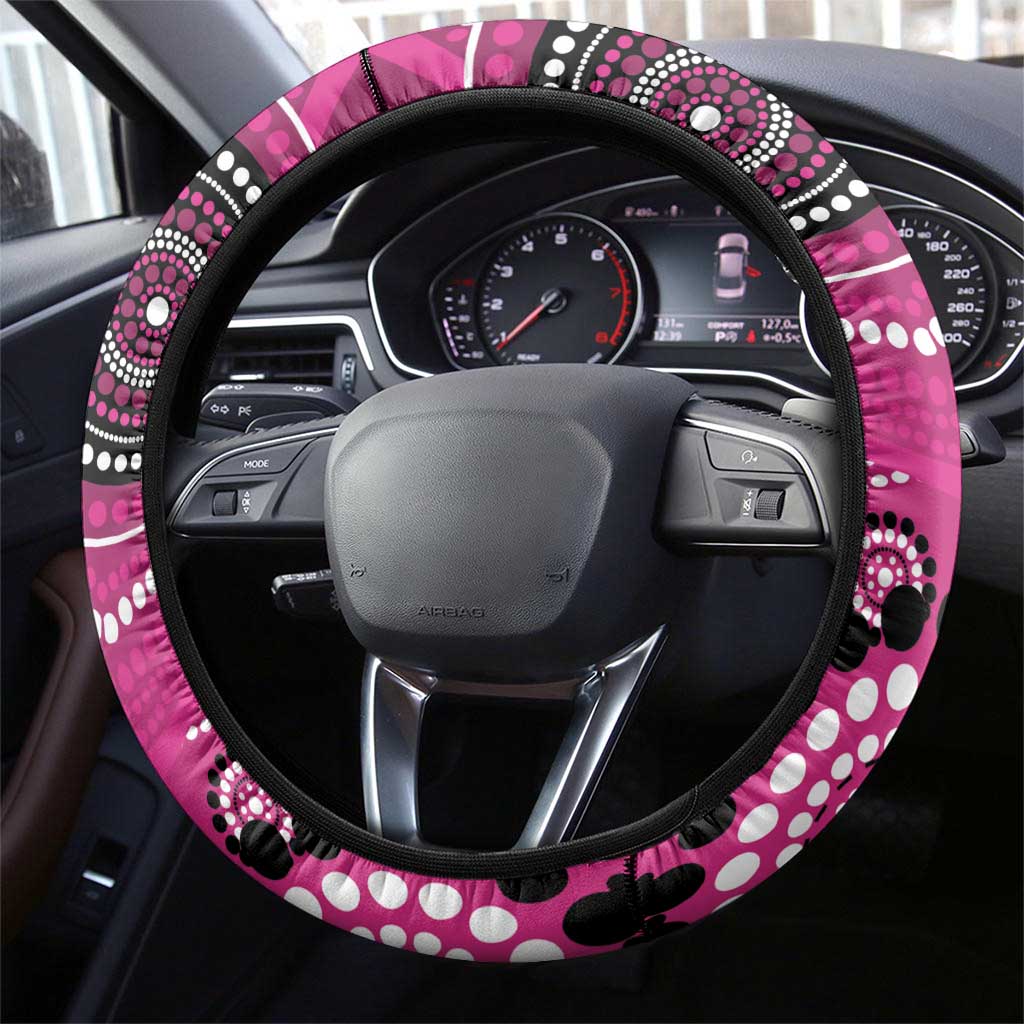 Sixers Cricket Steering Wheel Cover Australian Aboriginal