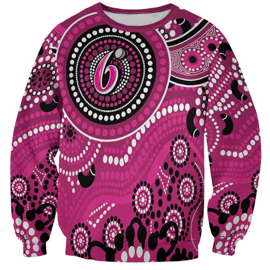 Sixers Cricket Custom Sweatshirt Australian Aboriginal