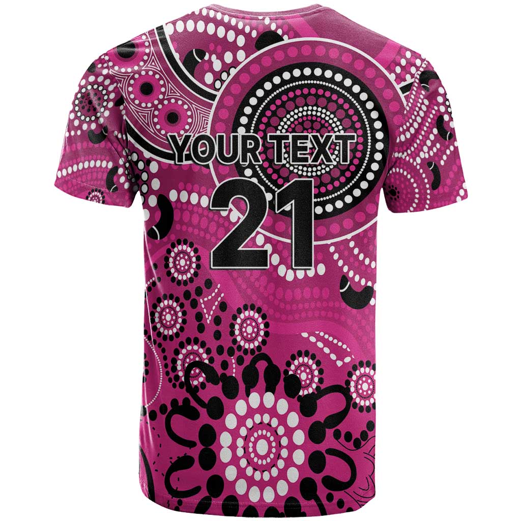 Sixers Cricket Custom T Shirt Australian Aboriginal