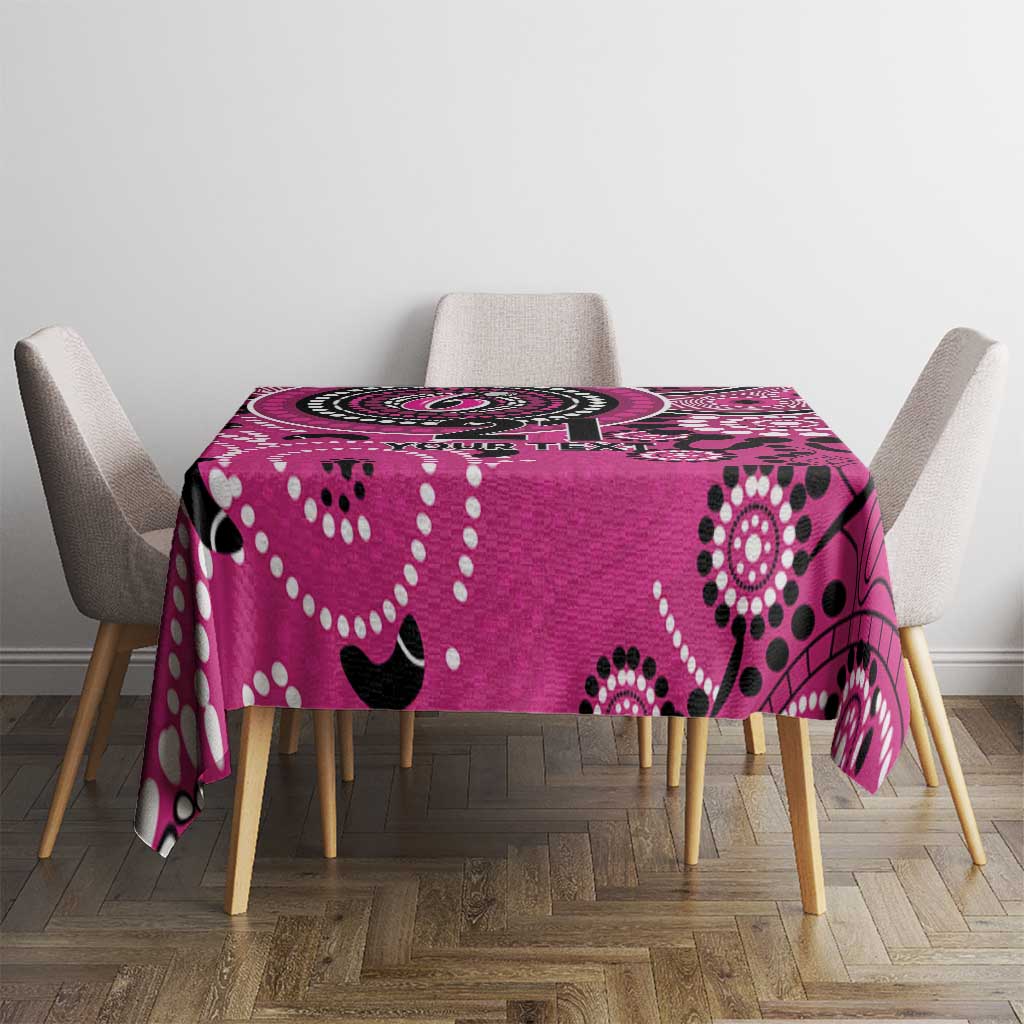 Sixers Cricket Custom Tablecloth Australian Aboriginal