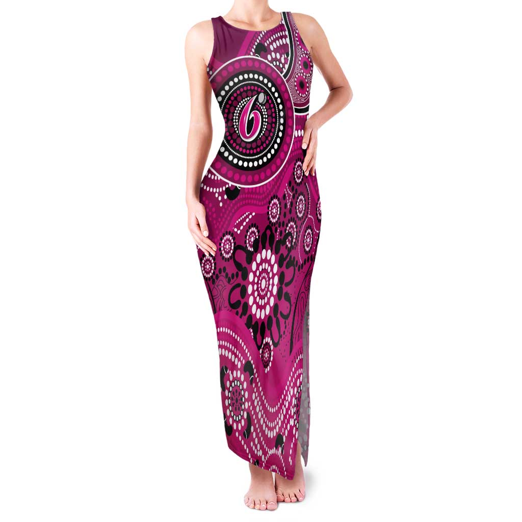 Sixers Cricket Custom Tank Maxi Dress Australian Aboriginal