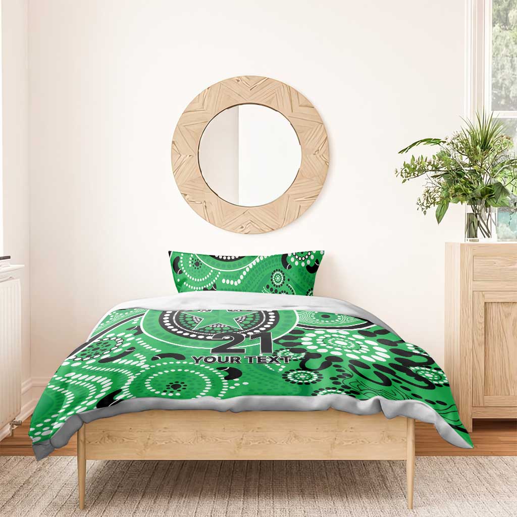 Stars Cricket Custom Bedding Set Australian Aboriginal