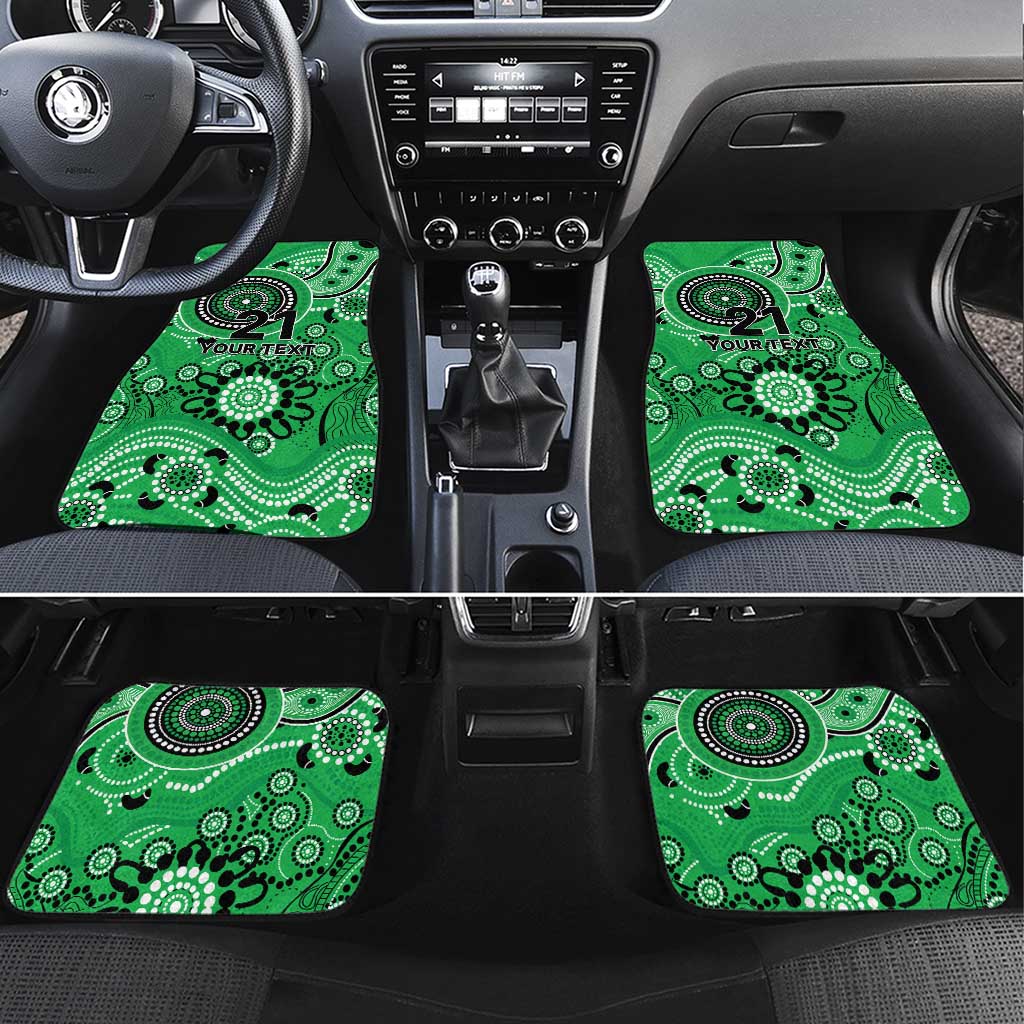 Stars Cricket Custom Car Mats Australian Aboriginal