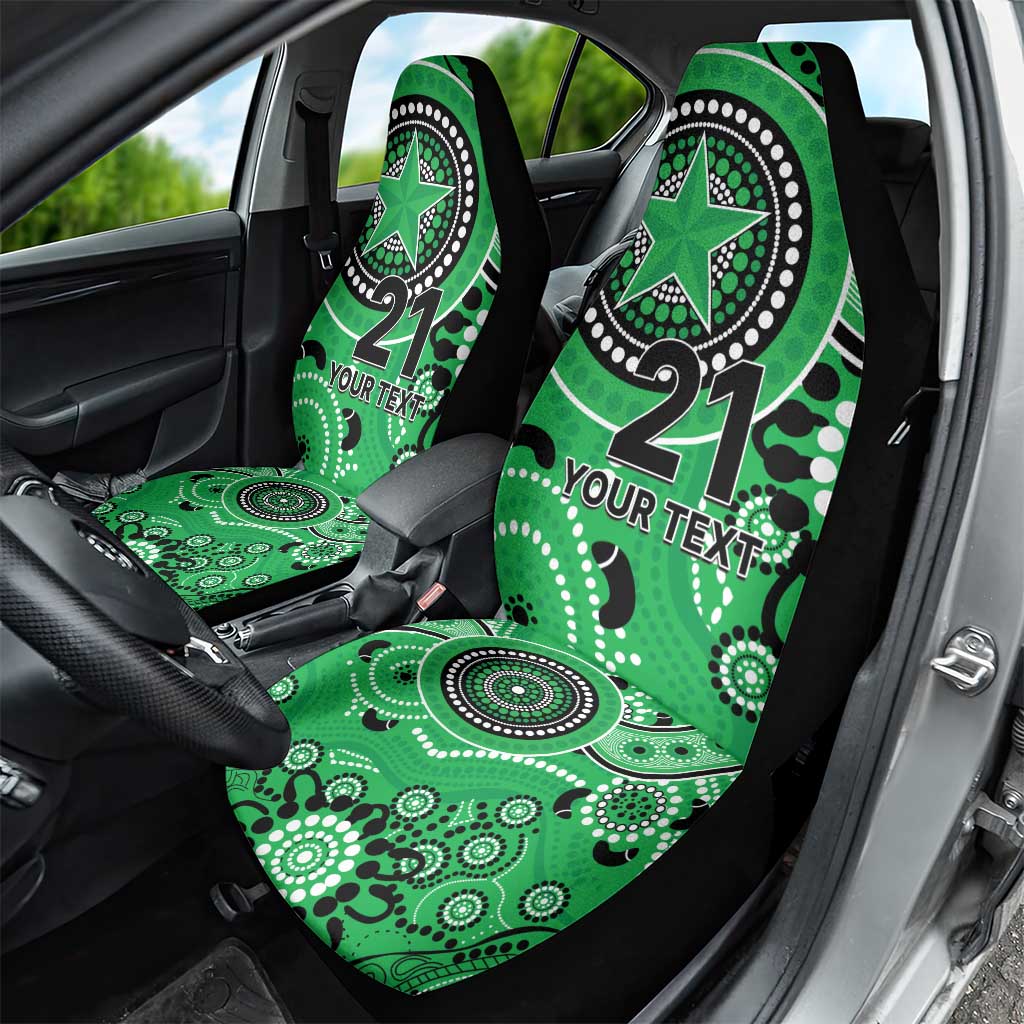 Stars Cricket Custom Car Seat Cover Australian Aboriginal