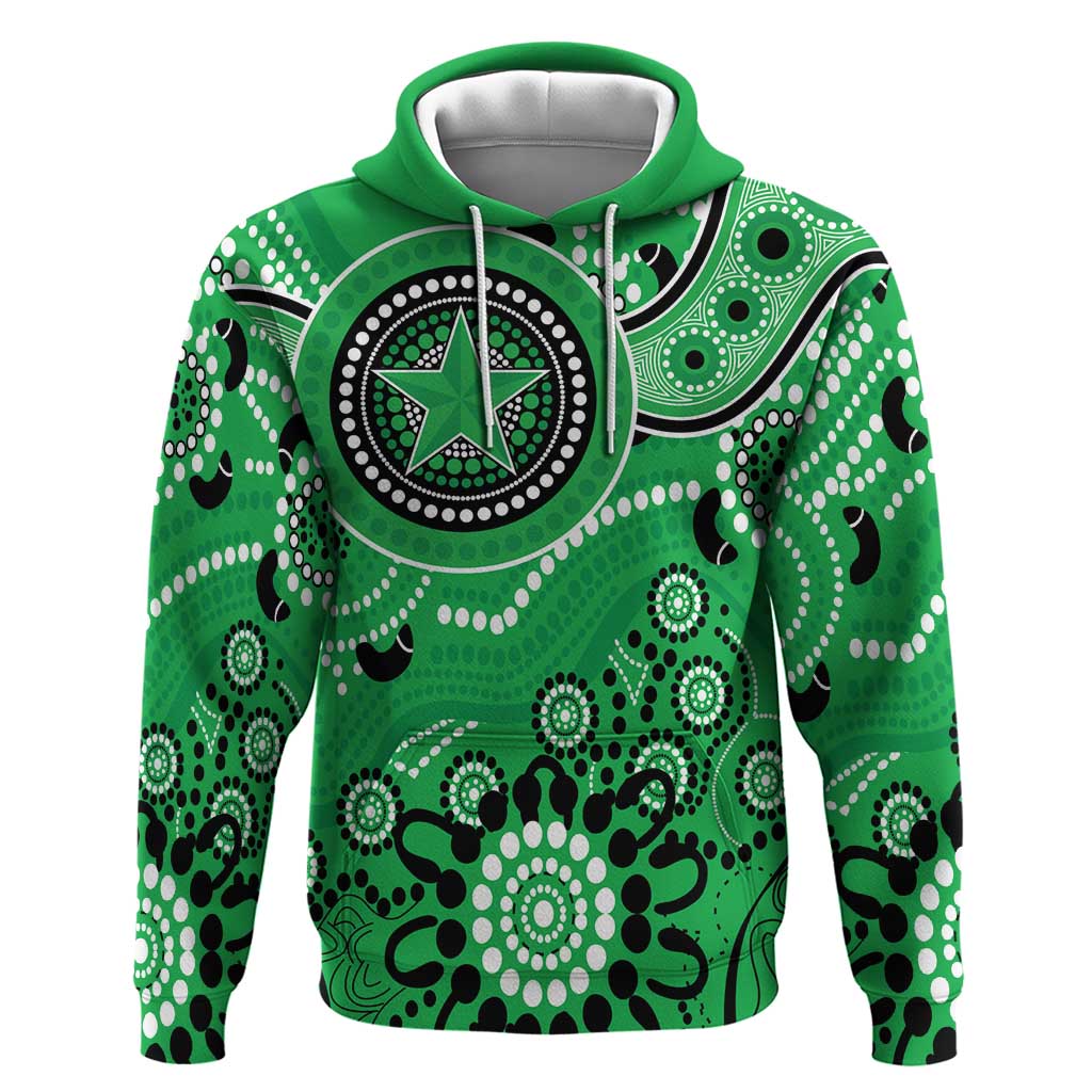 Stars Cricket Custom Hoodie Australian Aboriginal