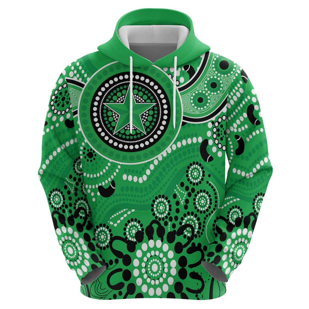 Stars Cricket Custom Hoodie Australian Aboriginal