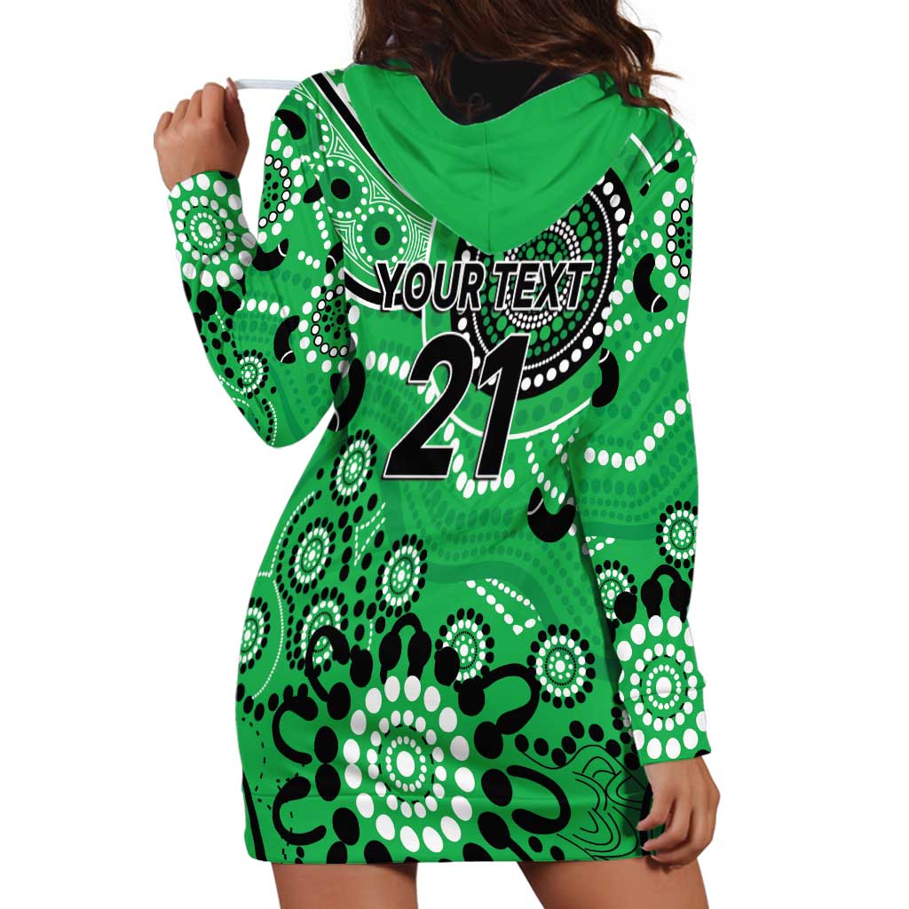 Stars Cricket Custom Hoodie Dress Australian Aboriginal