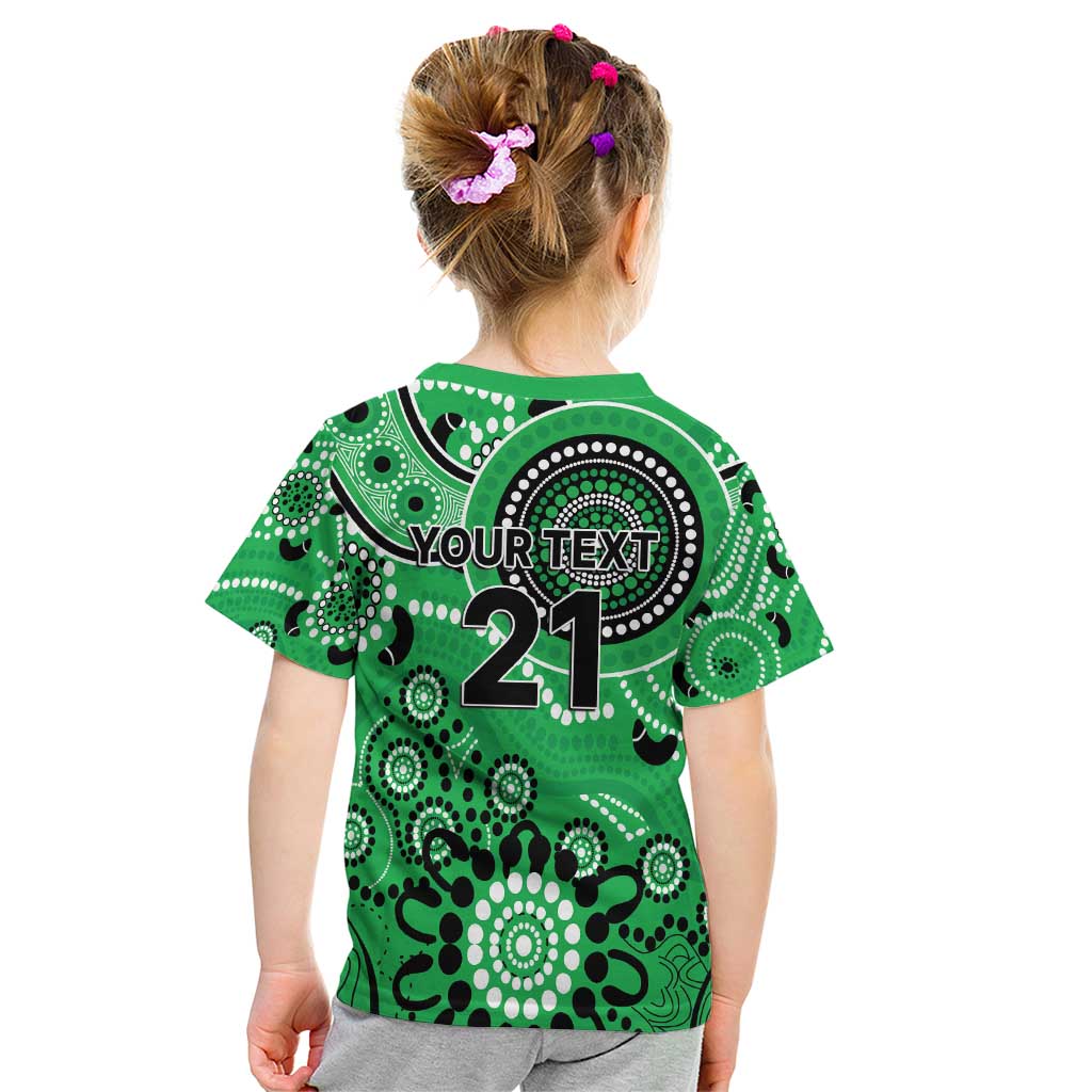 Stars Cricket Custom Kid T Shirt Australian Aboriginal