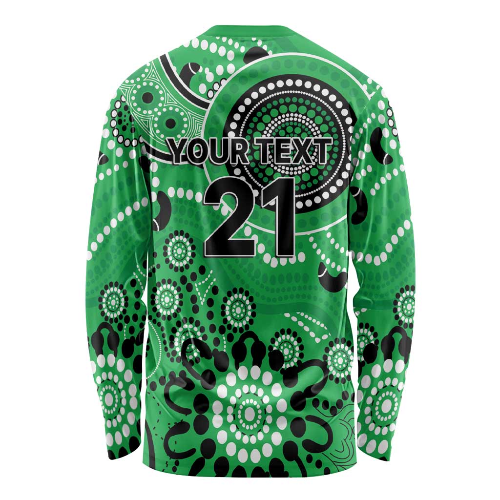 Stars Cricket Custom Long Sleeve Shirt Australian Aboriginal