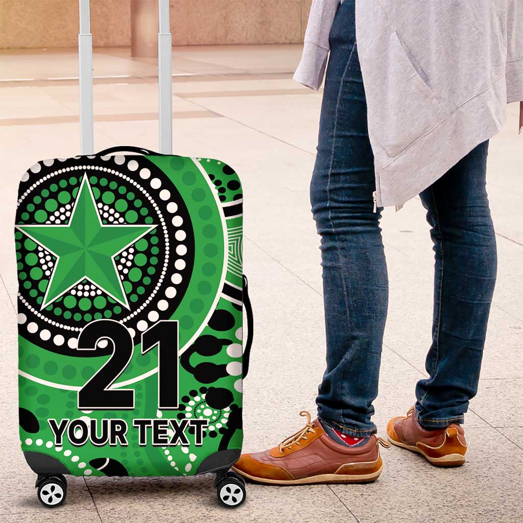 Stars Cricket Custom Luggage Cover Australian Aboriginal