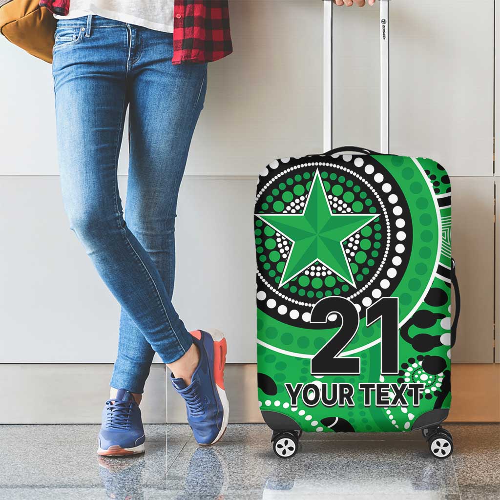 Stars Cricket Custom Luggage Cover Australian Aboriginal