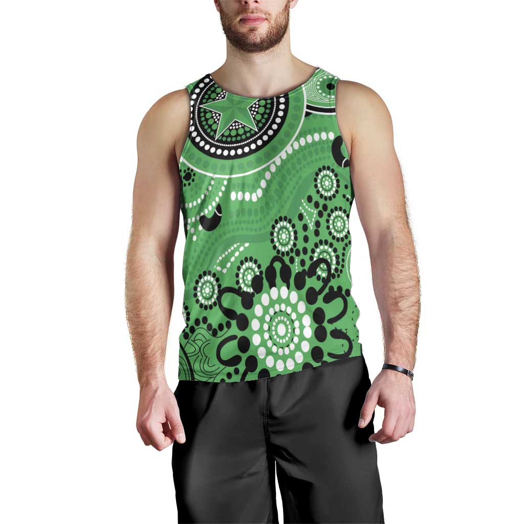 Stars Cricket Custom Men Tank Top Australian Aboriginal