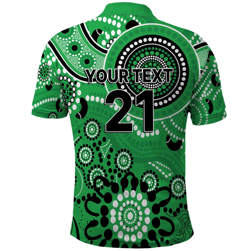 Stars Cricket Custom Polo Shirt Australian Aboriginal