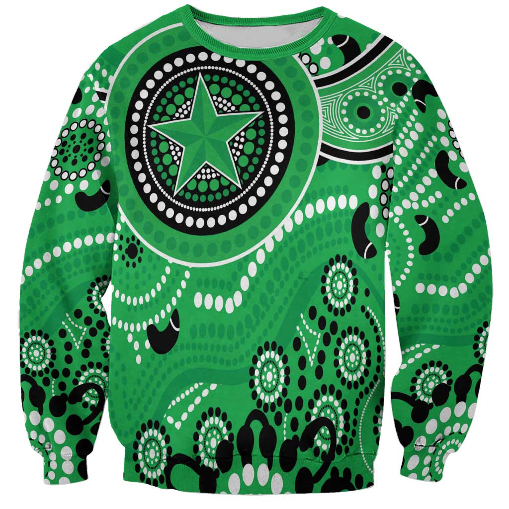 Stars Cricket Custom Sweatshirt Australian Aboriginal