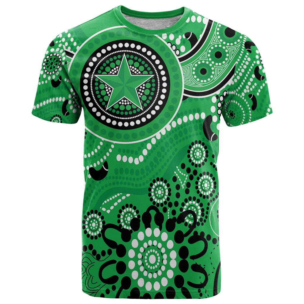 Stars Cricket Custom T Shirt Australian Aboriginal