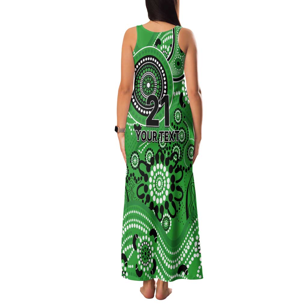 Stars Cricket Custom Tank Maxi Dress Australian Aboriginal