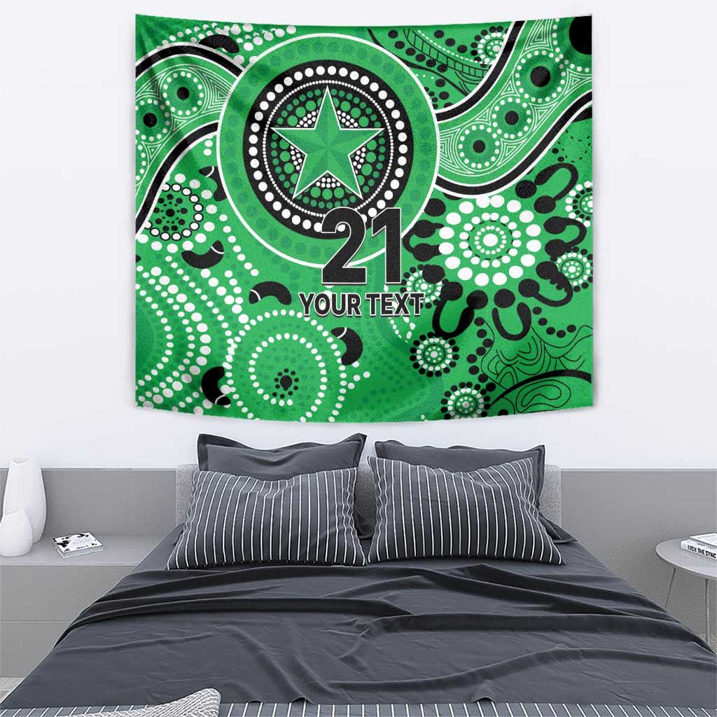 Stars Cricket Custom Tapestry Australian Aboriginal