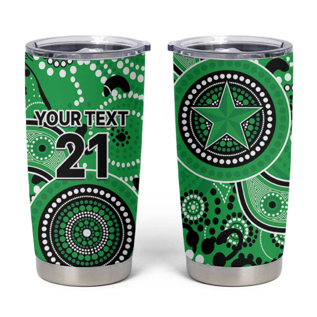 Stars Cricket Custom Tumbler Cup Australian Aboriginal