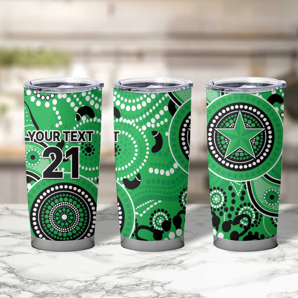 Stars Cricket Custom Tumbler Cup Australian Aboriginal