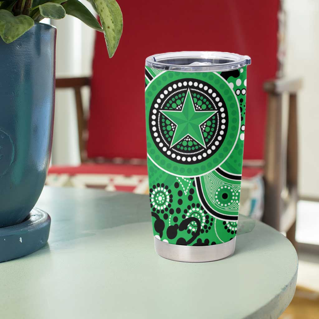 Stars Cricket Custom Tumbler Cup Australian Aboriginal