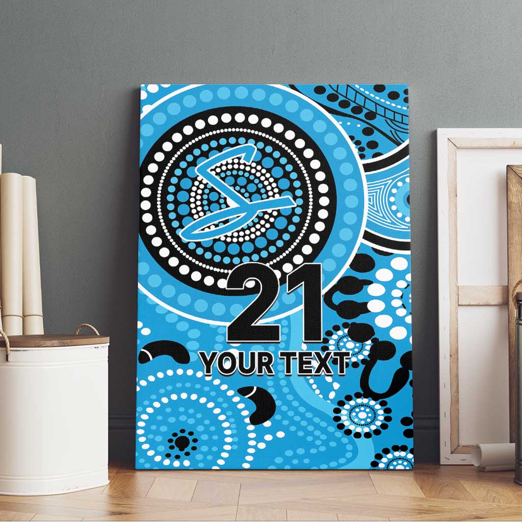 Strikers Cricket Custom Canvas Wall Art Australian Aboriginal