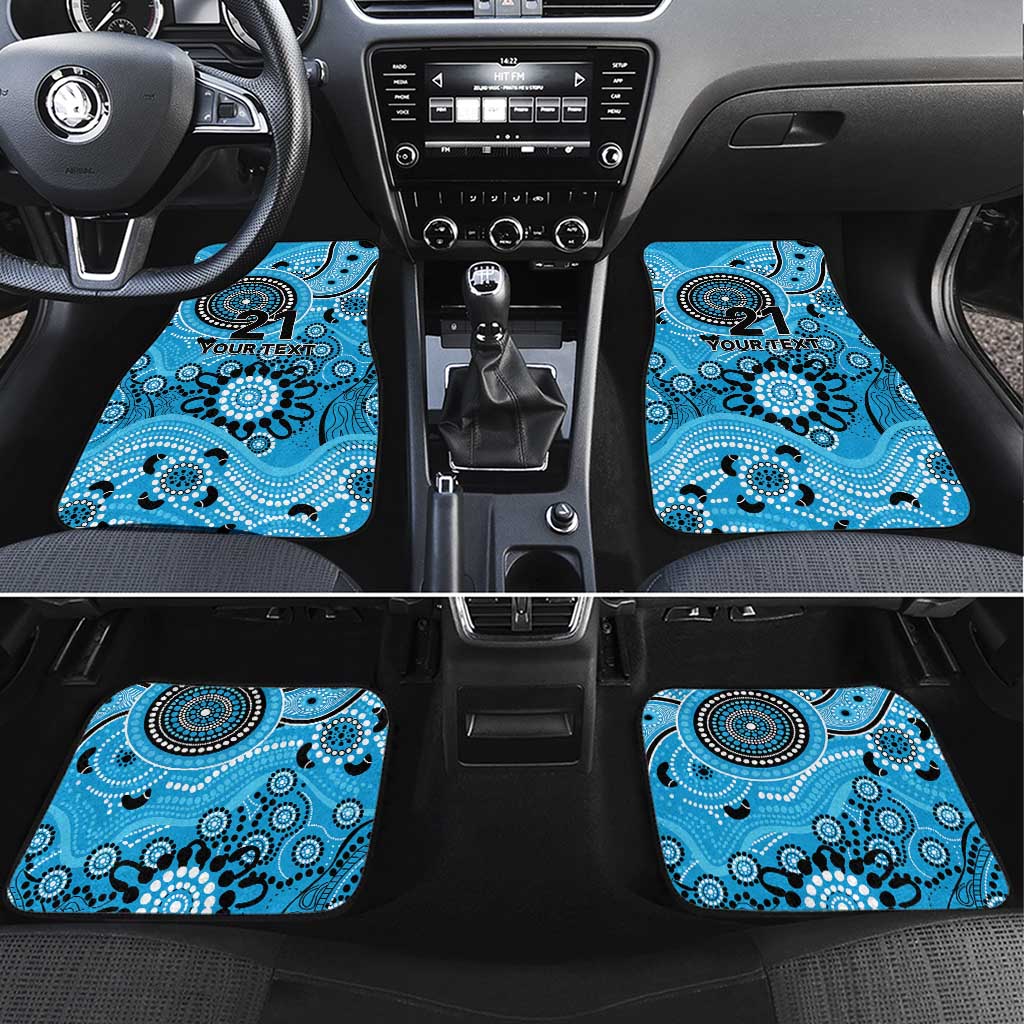 Strikers Cricket Custom Car Mats Australian Aboriginal