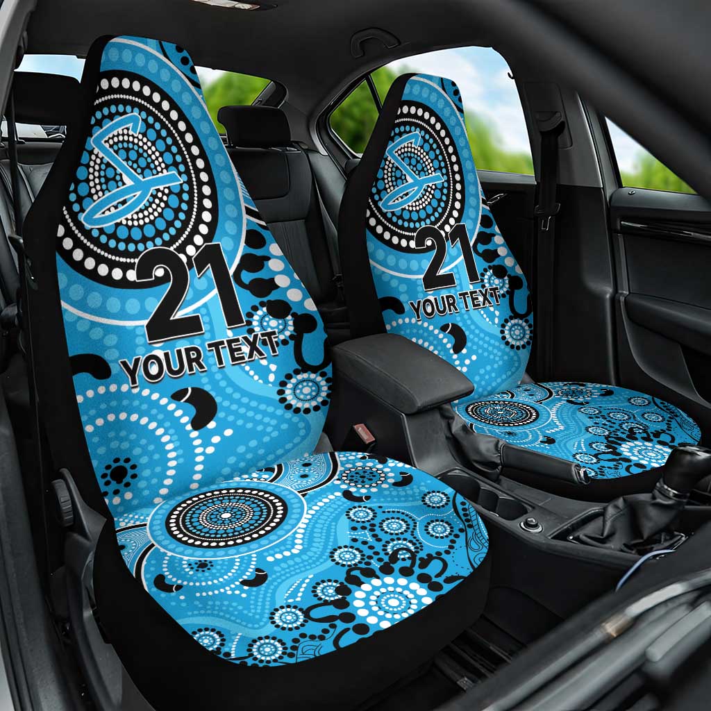 Strikers Cricket Custom Car Seat Cover Australian Aboriginal