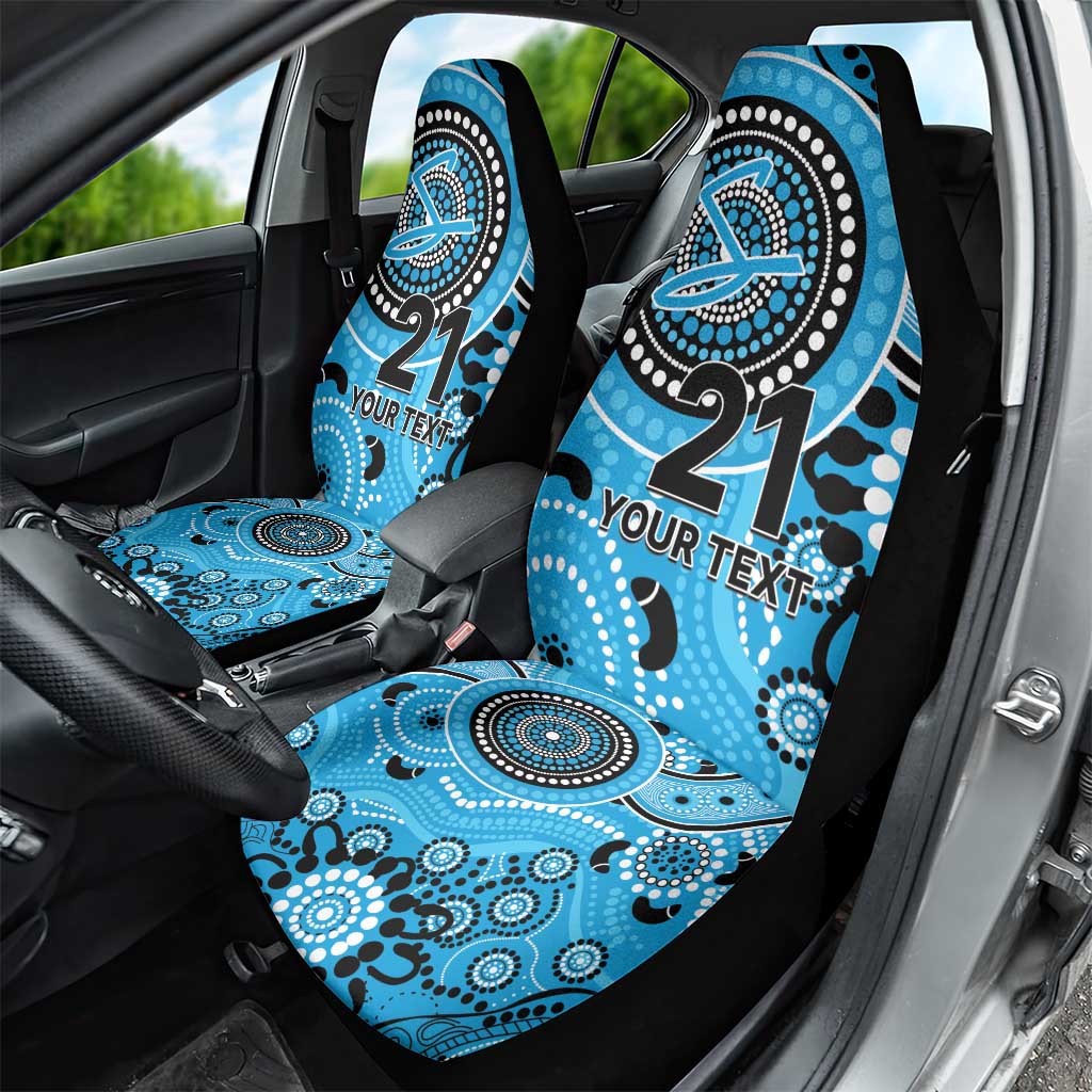 Strikers Cricket Custom Car Seat Cover Australian Aboriginal