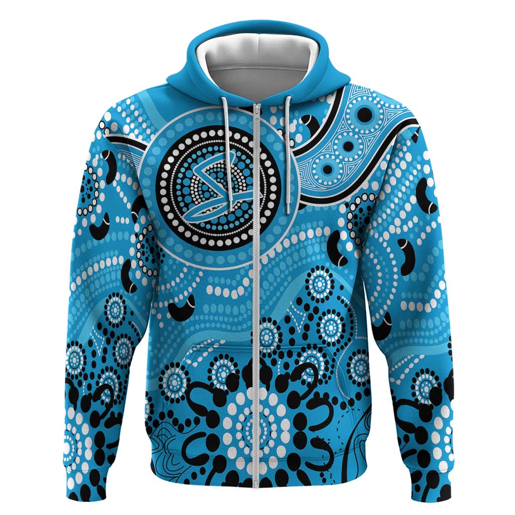 Strikers Cricket Custom Hoodie Australian Aboriginal