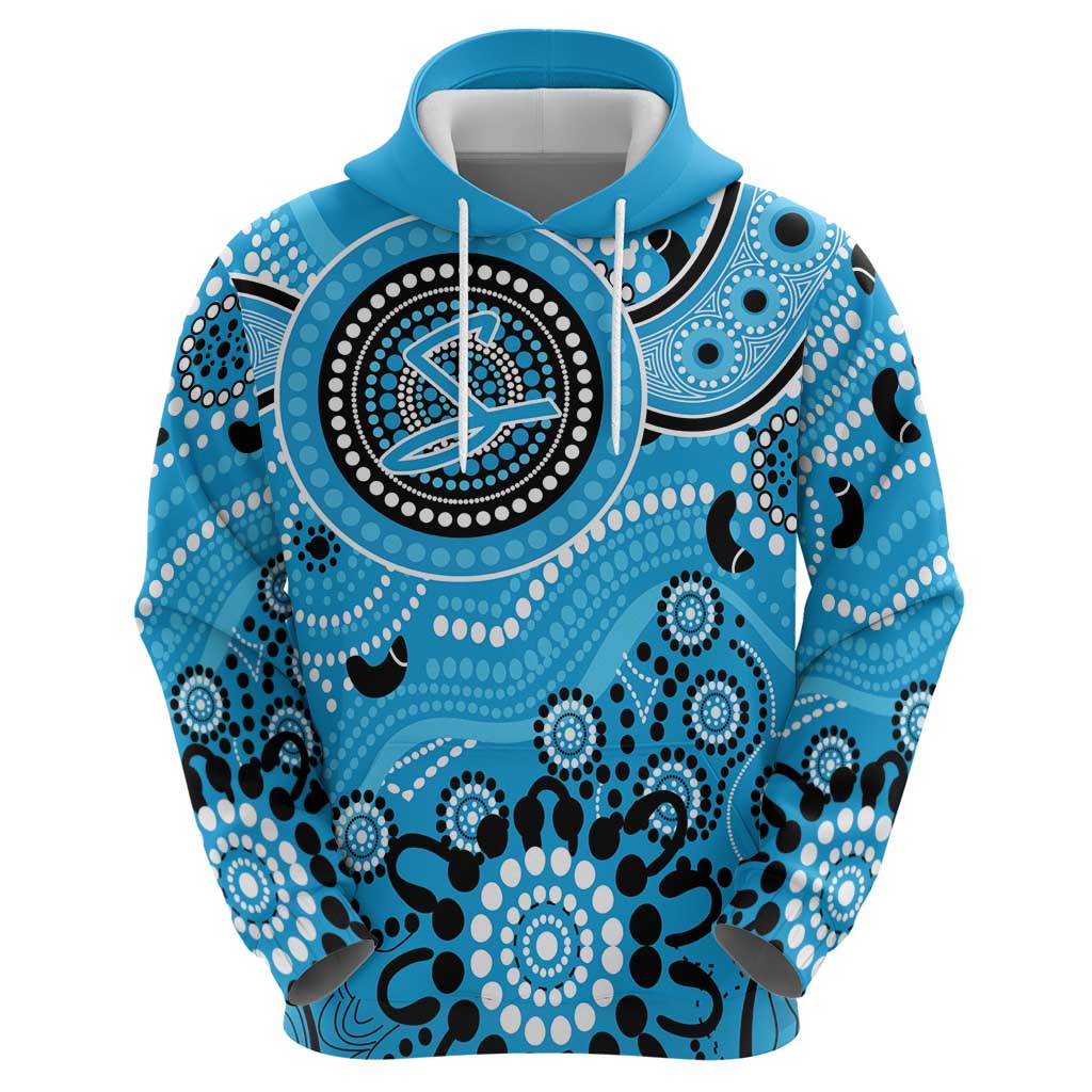 Strikers Cricket Custom Hoodie Australian Aboriginal