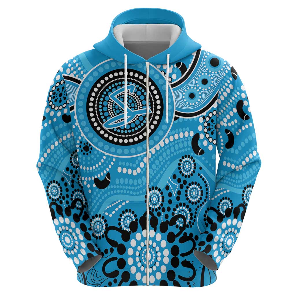 Strikers Cricket Custom Hoodie Australian Aboriginal