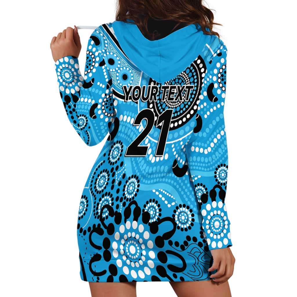 Strikers Cricket Custom Hoodie Dress Australian Aboriginal