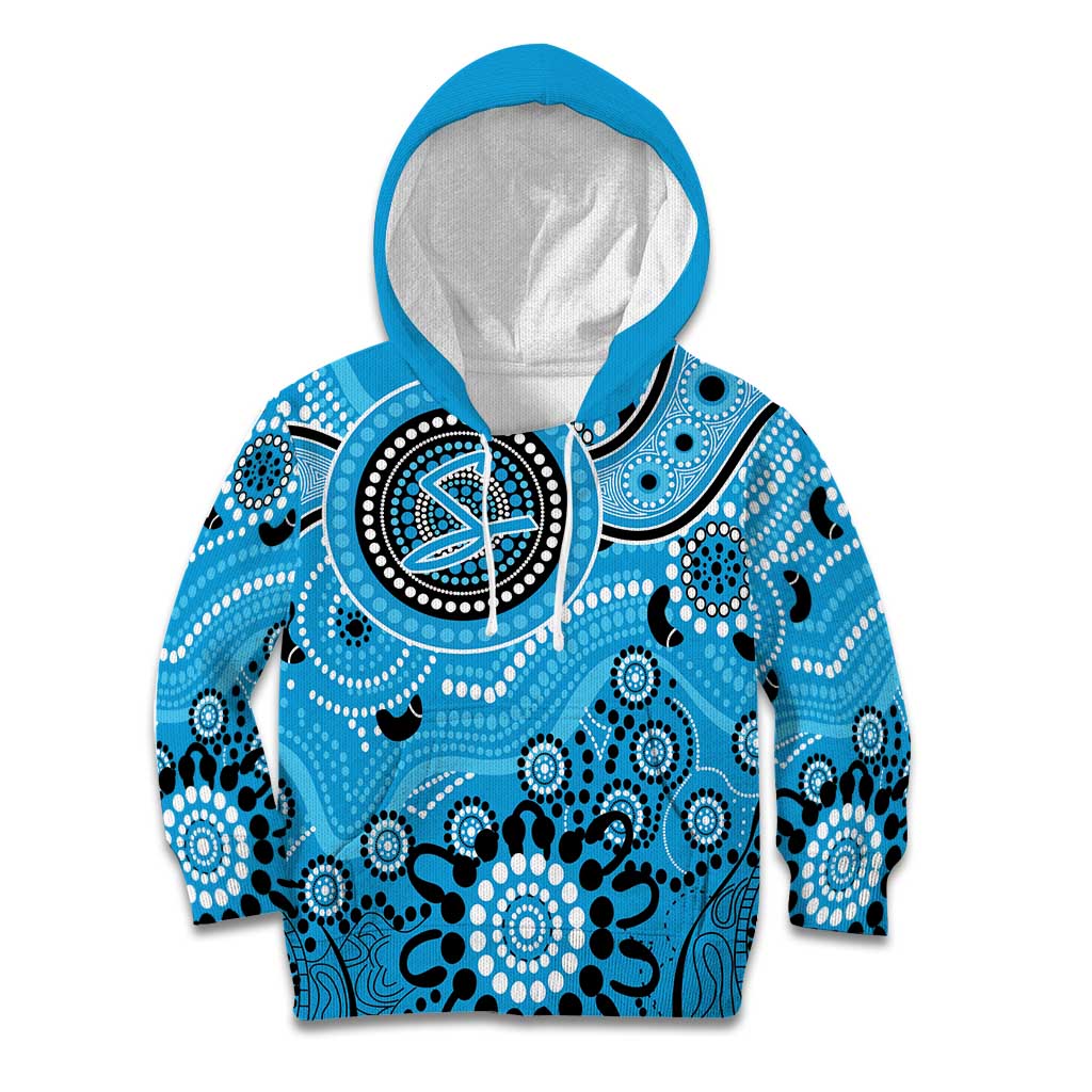 Strikers Cricket Custom Kid Hoodie Australian Aboriginal