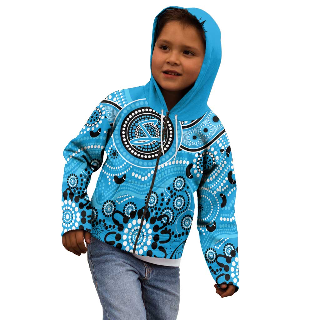 Strikers Cricket Custom Kid Hoodie Australian Aboriginal