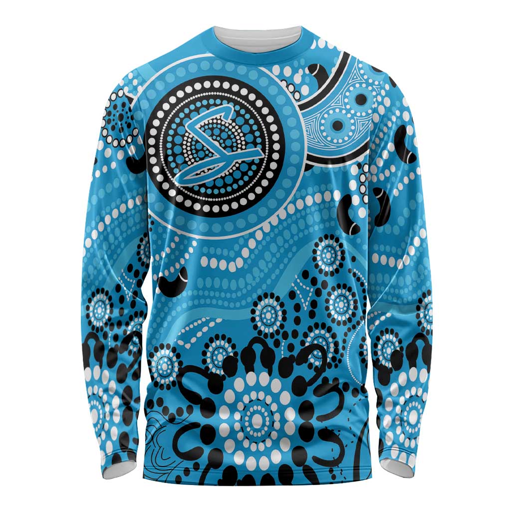 Strikers Cricket Custom Long Sleeve Shirt Australian Aboriginal