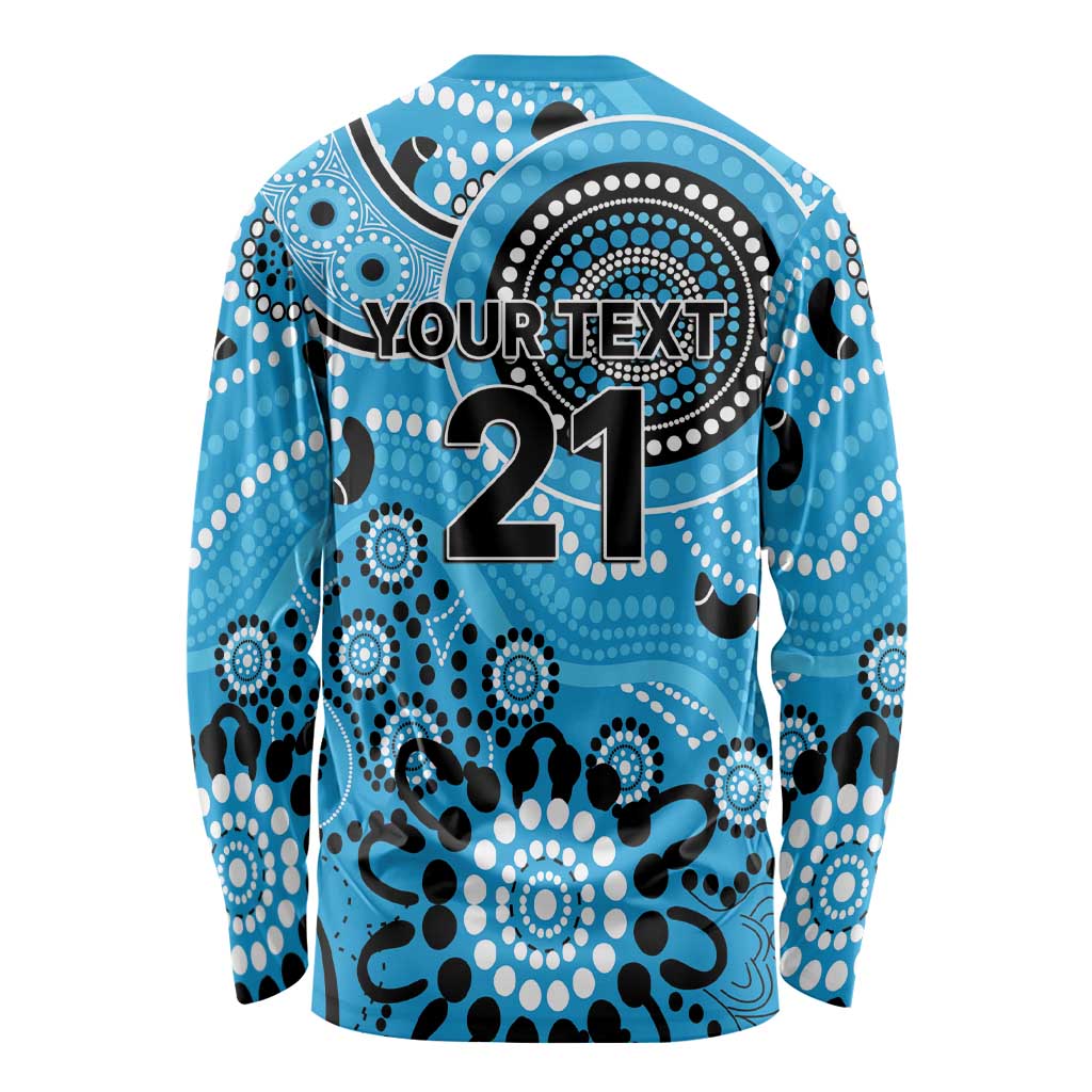 Strikers Cricket Custom Long Sleeve Shirt Australian Aboriginal