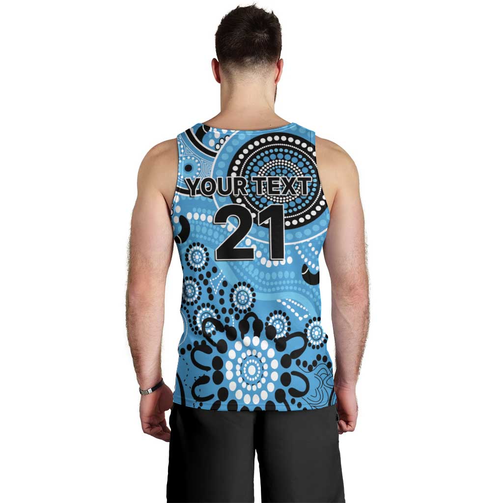 Strikers Cricket Custom Men Tank Top Australian Aboriginal