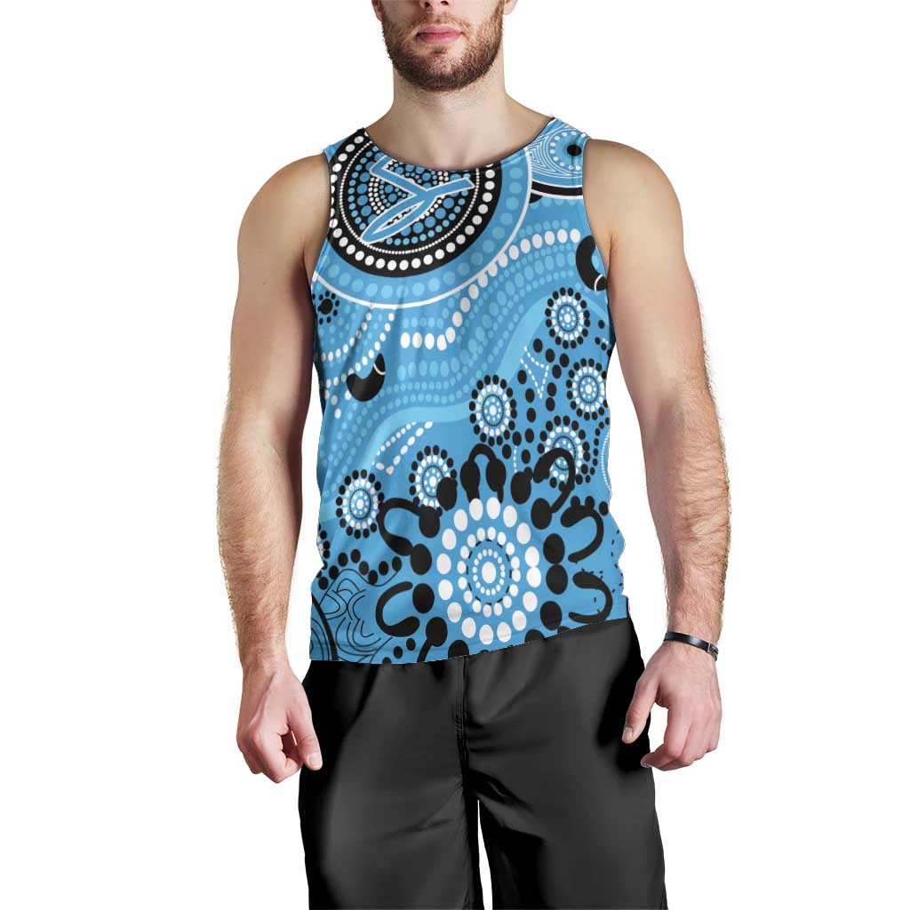 Strikers Cricket Custom Men Tank Top Australian Aboriginal