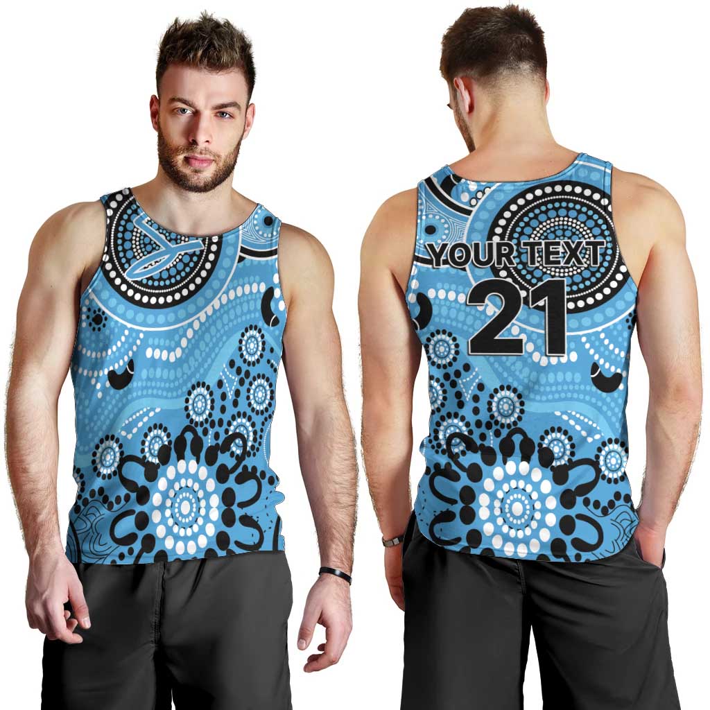 Strikers Cricket Custom Men Tank Top Australian Aboriginal