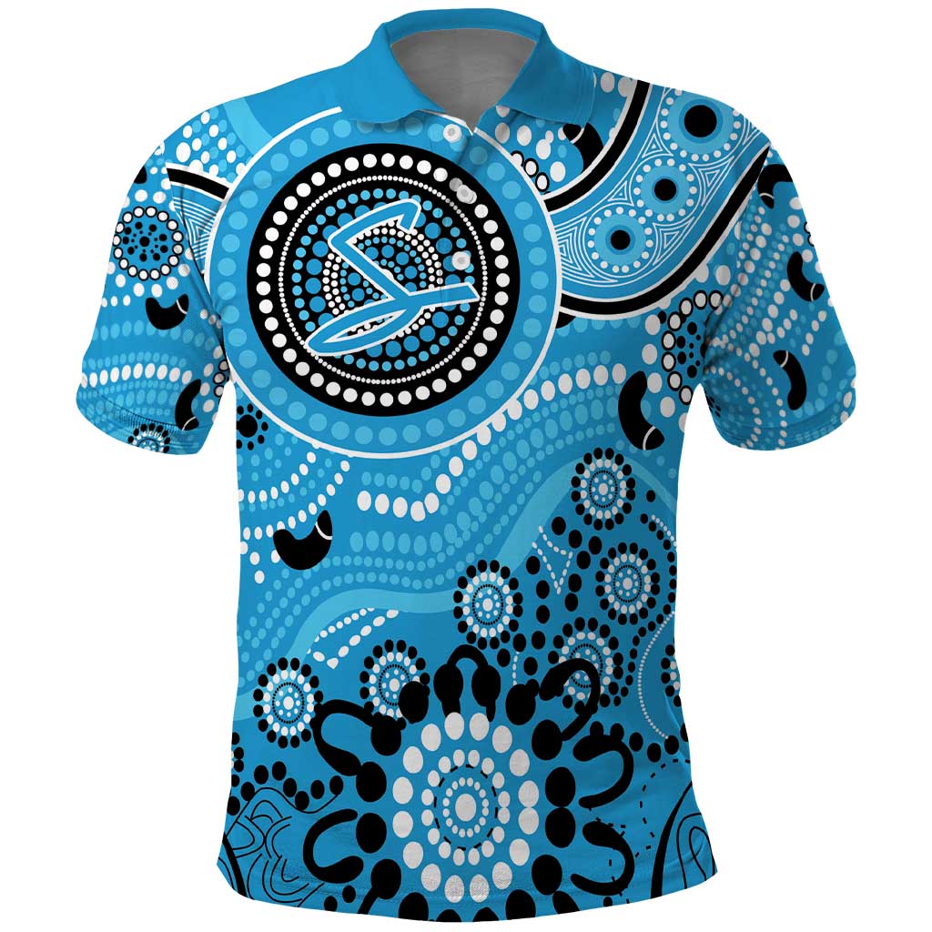 Strikers Cricket Custom Polo Shirt Australian Aboriginal