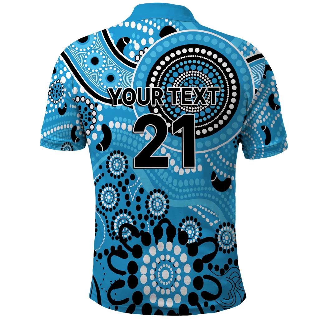 Strikers Cricket Custom Polo Shirt Australian Aboriginal