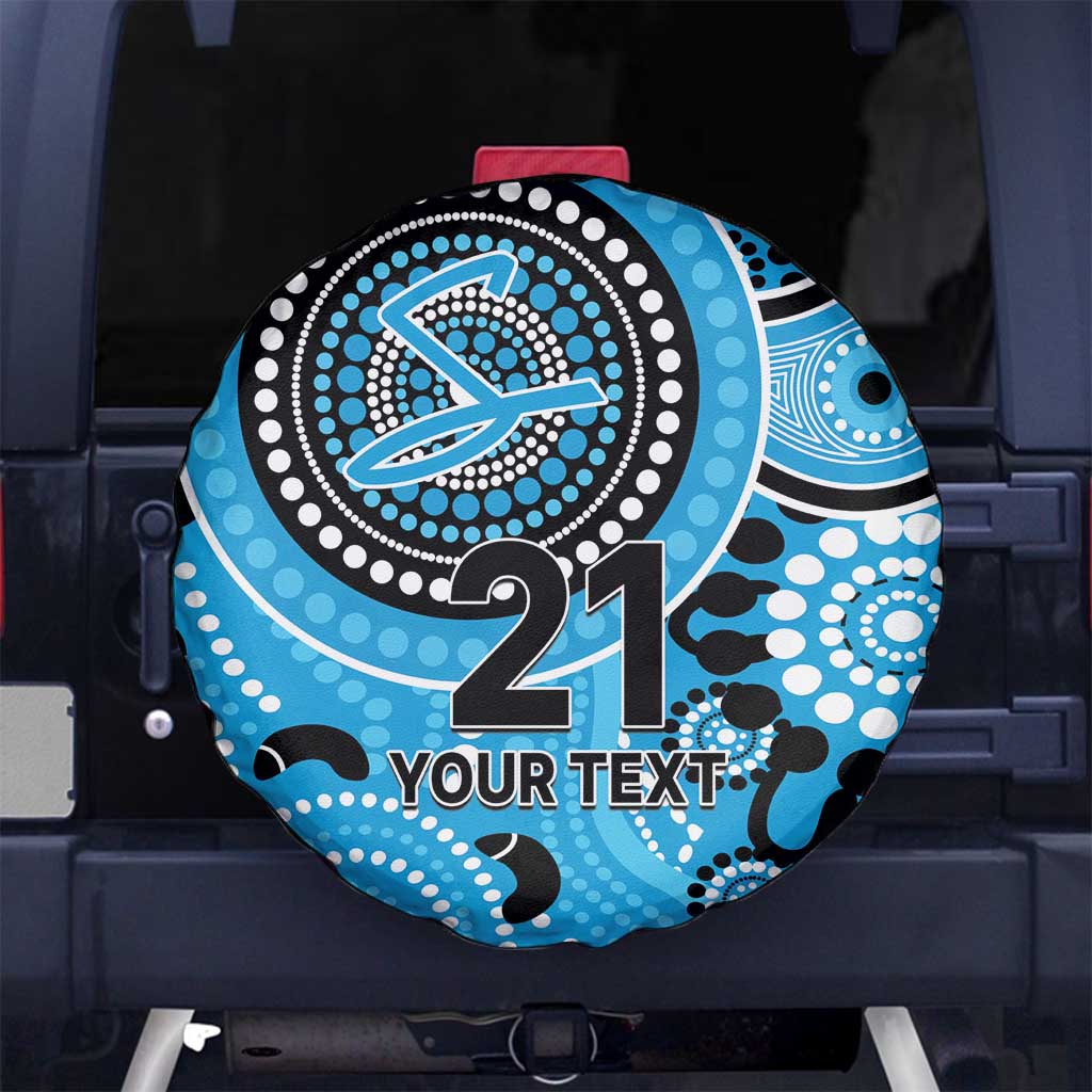 Strikers Cricket Custom Spare Tire Cover Australian Aboriginal