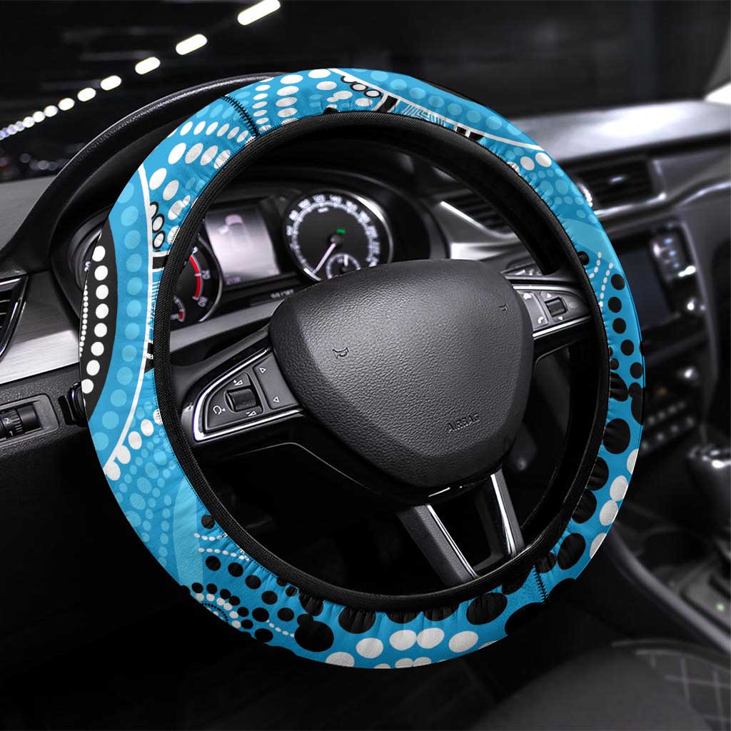 Strikers Cricket Steering Wheel Cover Australian Aboriginal