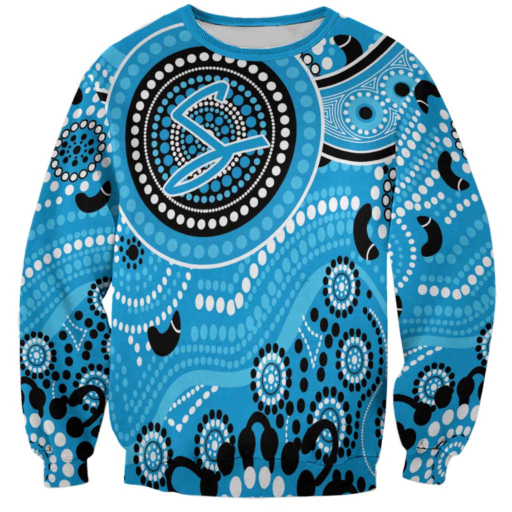 Strikers Cricket Custom Sweatshirt Australian Aboriginal