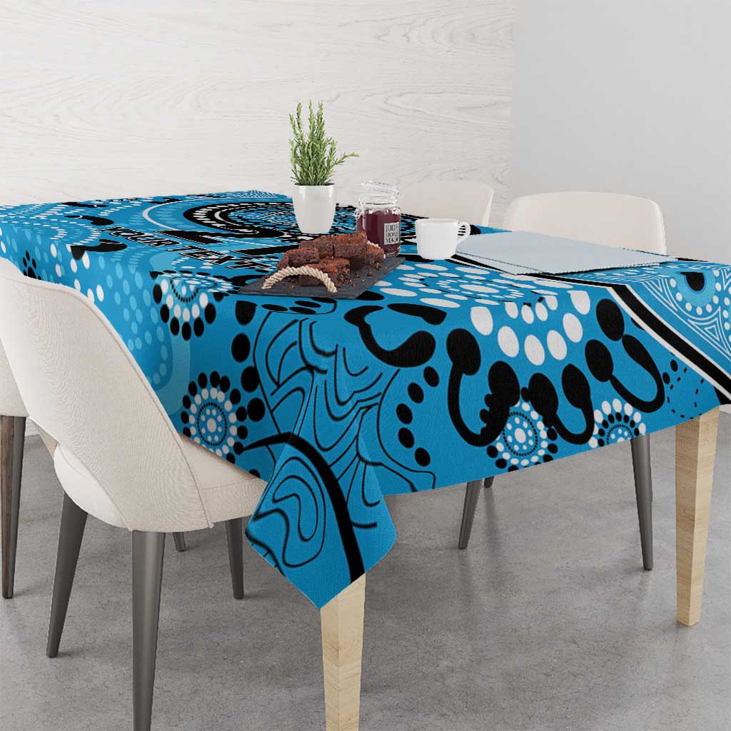 Strikers Cricket Custom Tablecloth Australian Aboriginal