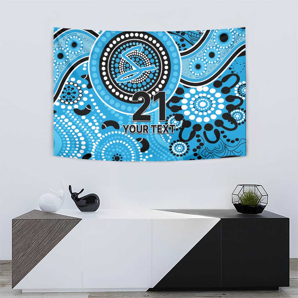 Strikers Cricket Custom Tapestry Australian Aboriginal