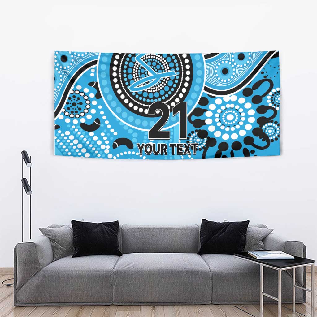 Strikers Cricket Custom Tapestry Australian Aboriginal