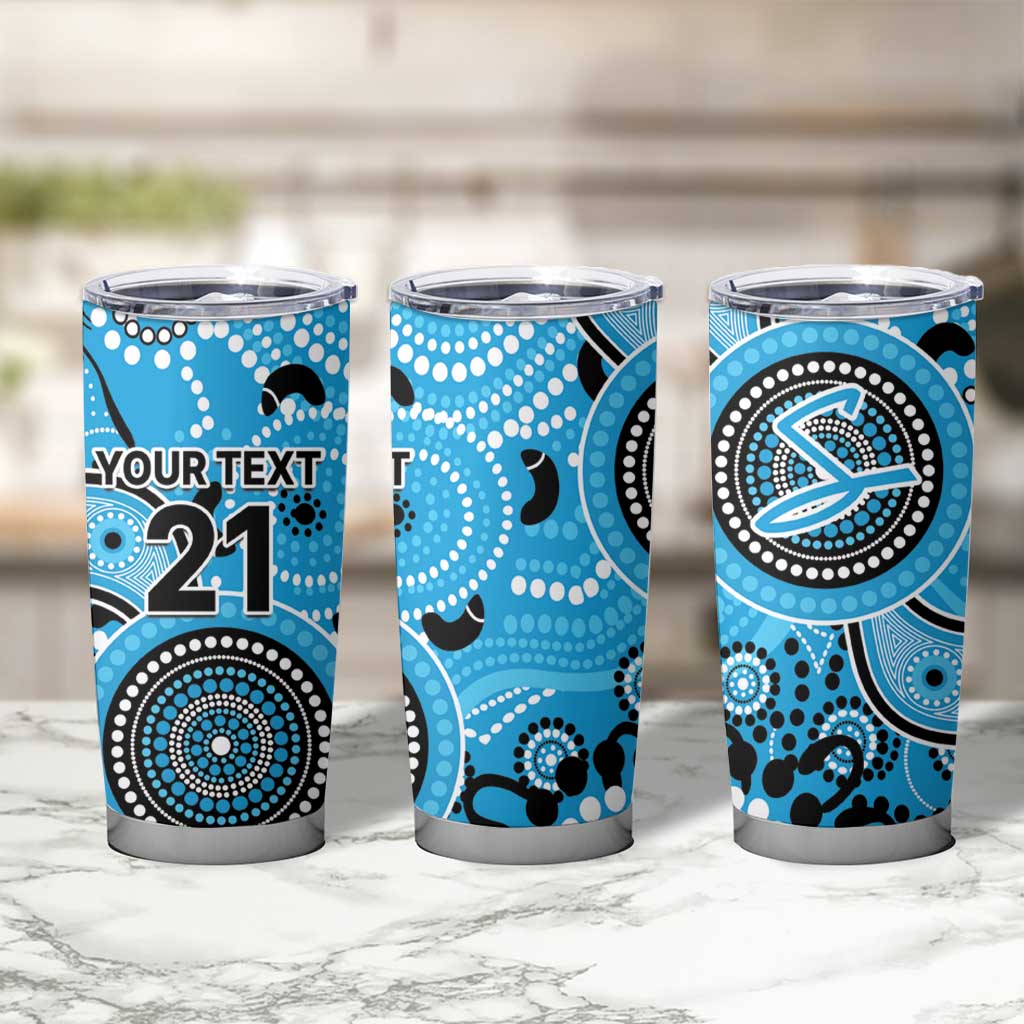 Strikers Cricket Custom Tumbler Cup Australian Aboriginal