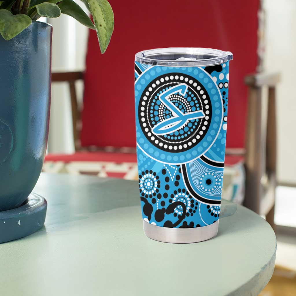 Strikers Cricket Custom Tumbler Cup Australian Aboriginal