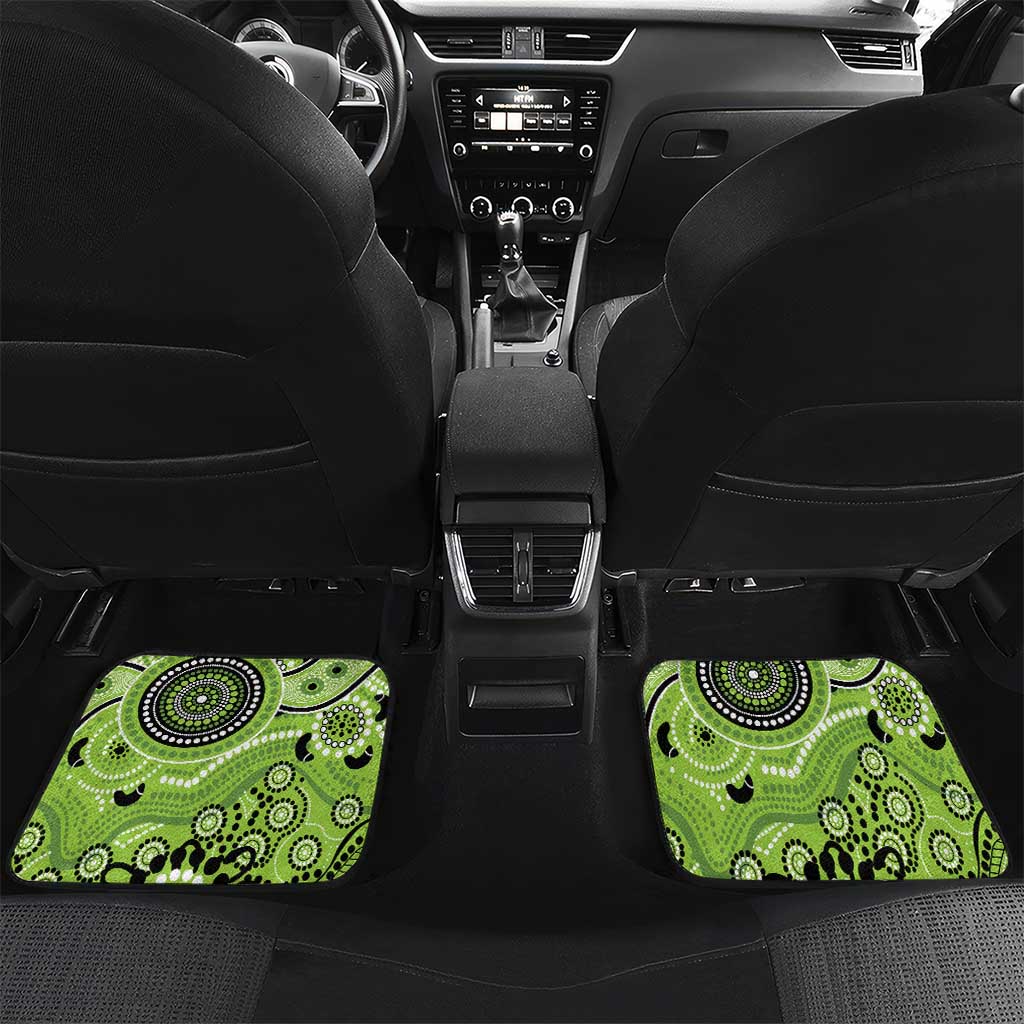 Thunder Cricket Custom Car Mats Australian Aboriginal